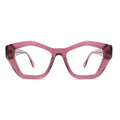 Gentle Niche Elegant Pink Cat Eye Acetate Glasses Exquisite Temperament Eyeglasses Frames for Men and Women