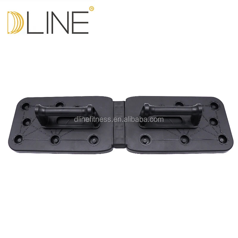 2022 Whole Sale Portable Foldable PP Black Fitness Training Push up Board Home Gym