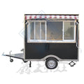 Multi Functional Commercial Night Market Stall Dining Car Electric Movable Customized Snack Car