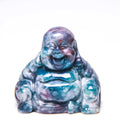 Handmade Beautiful Crystal Christmas Laughing Buddha Indian Agate Healing Crystal Carvings for Gifts Crafts