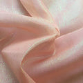 Good Quality Printed Silk Fabric Colorful Skin Shining Pink Dress Plain 140cm 12mm