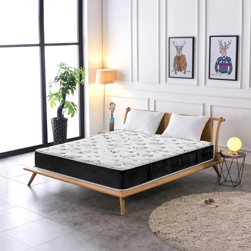 Roll Packed Vacuum Compressed Mattress Pocket Spring Mattress Rolled in a Box Space Saving Packaging Fast Setup for E-Commerce