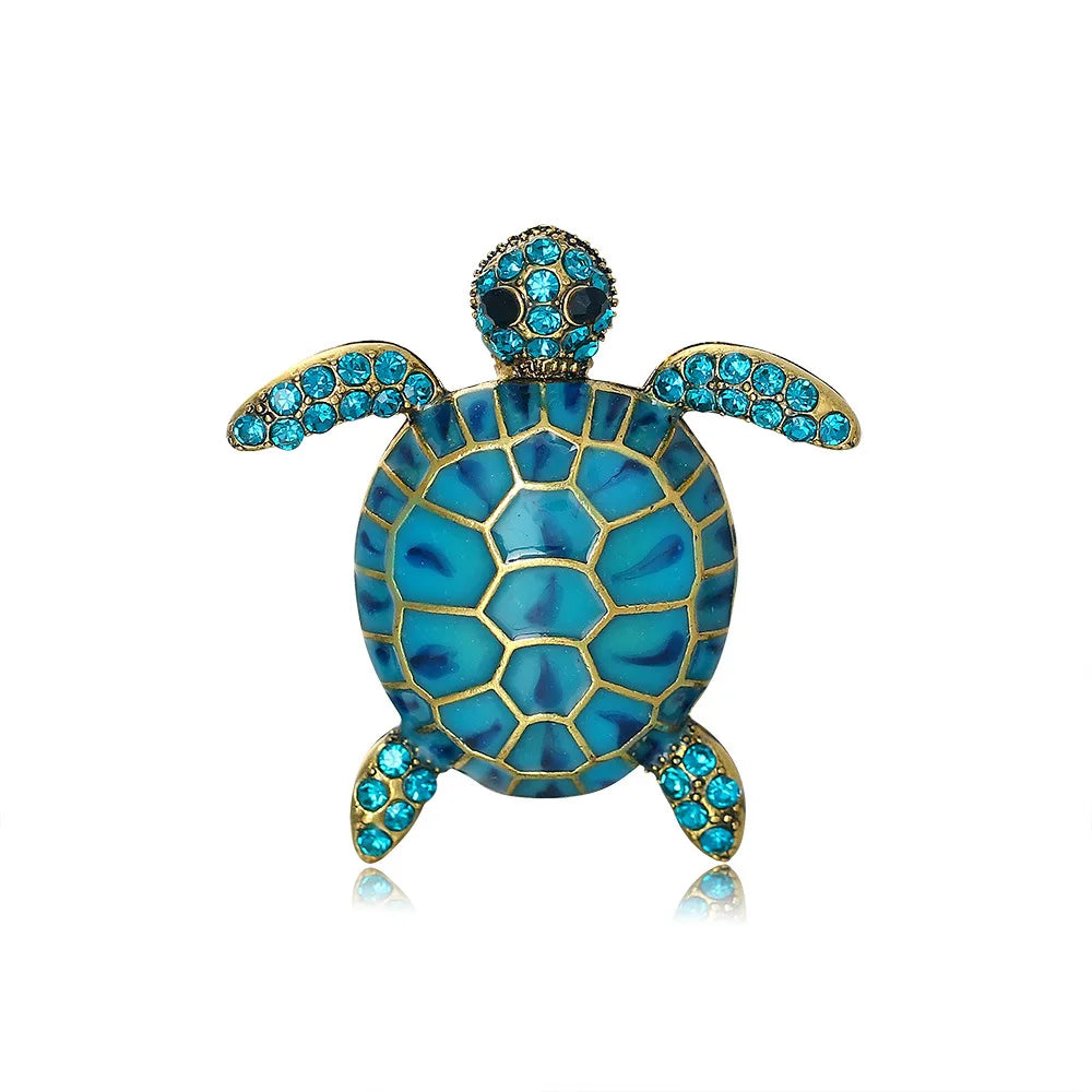 DR994 Fashion Tortoise Brooch Women Animal Brooch Jewelry Wholesale