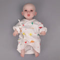 1.6kg 14 Inch 37cm Reborn Baby Girl Doll Full Body Soft Silicone Baby Lifelike Newborn Baby Girl