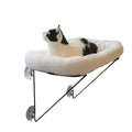 Pet Supply Metal cat Window Hammock Soft Durable Cat Window Perch OEM Custom Foldable Cat Hammock