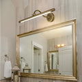 New Product Golden Mirror Lighting  Bathroom Black Chandelier Lighting Wall Lamp Simple Style Modern Design Indoor Decor