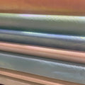 20D 40D Gold Silver Coated Stretch Nylon Satin Woven Fabric Laminated Aluminum Gold Stamping Foil Printing Home Textile Fabric