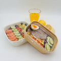 Custom Takeaway Food Takeout Paper Bento Box Disposable Take Away Food Packaging Lunch Boxes for Restaurant Packaging Use