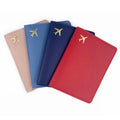 Custom logo Passport Wallets Faux Leather Passport Holder Pu Credit Card Holder Passport Cover Protector for Girls Lady Woman