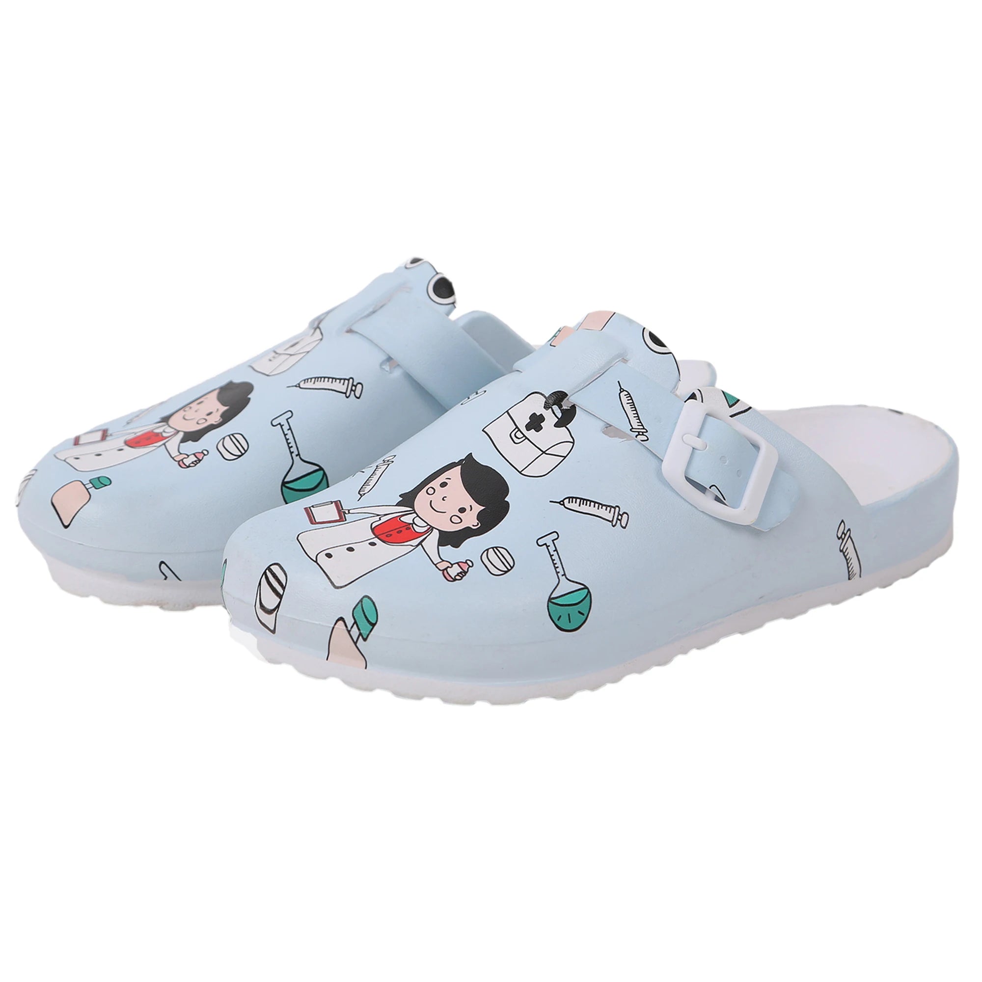 Waterproof Printed Nursing Clogs Nurse Shoes Women's Clogs Men's Clogs