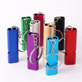 Custom Logo Dog Whistle with Lanyards to Stop Barking Metal Pet Training Whistle for Dogs