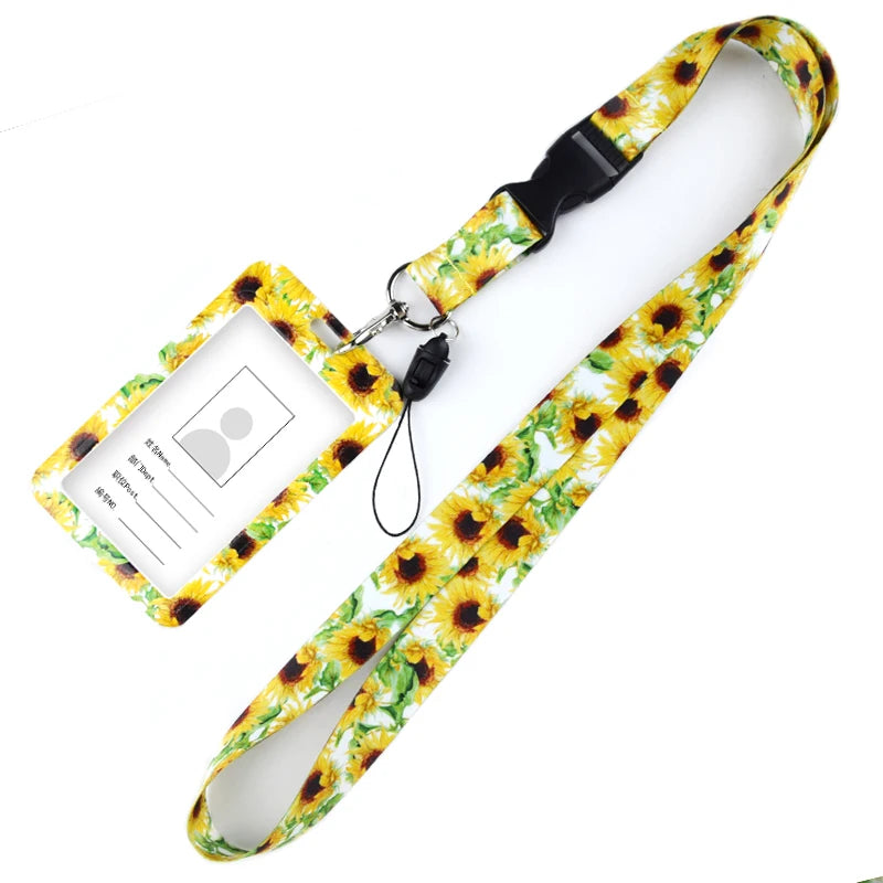 Designer Retractable Student UV Printed Id Card Holder Badge With  Lanyard