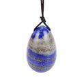HY Factory Supply Vaginal Exercise Massage Tools Natural lapis lazuli Yoni Eggs Massage Set for women