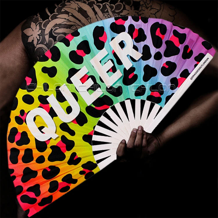 Customized Paper Printing Hand Held Rave Fans Bamboo Hand Fans As Gifts