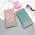Premium Auto Snap Closure Leather Sunglasses Case Portable Minimalist Unisex Travel Organizer for Men Women Custom Wholesale