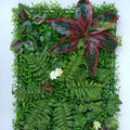 H05090 Indoor Decor Artificial Green Wall Hedge With Small Leaf Foliage UV Stable Vertical Garden Artificial Grass Wall