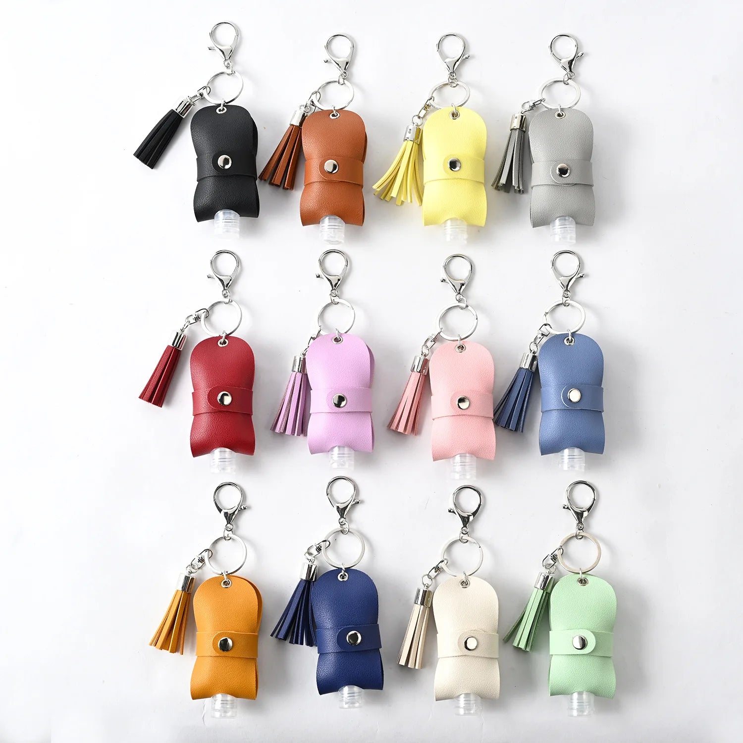 Hand Sanitizer Leather case Hand Sanitizer Protective case Disinfection Water Leather case Key Chain Pendant
