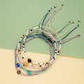 2022 Fashion Handmade Bohemian Bracelet Evil Eyes Bracelet Miyuki Beaded Bracelet Woman