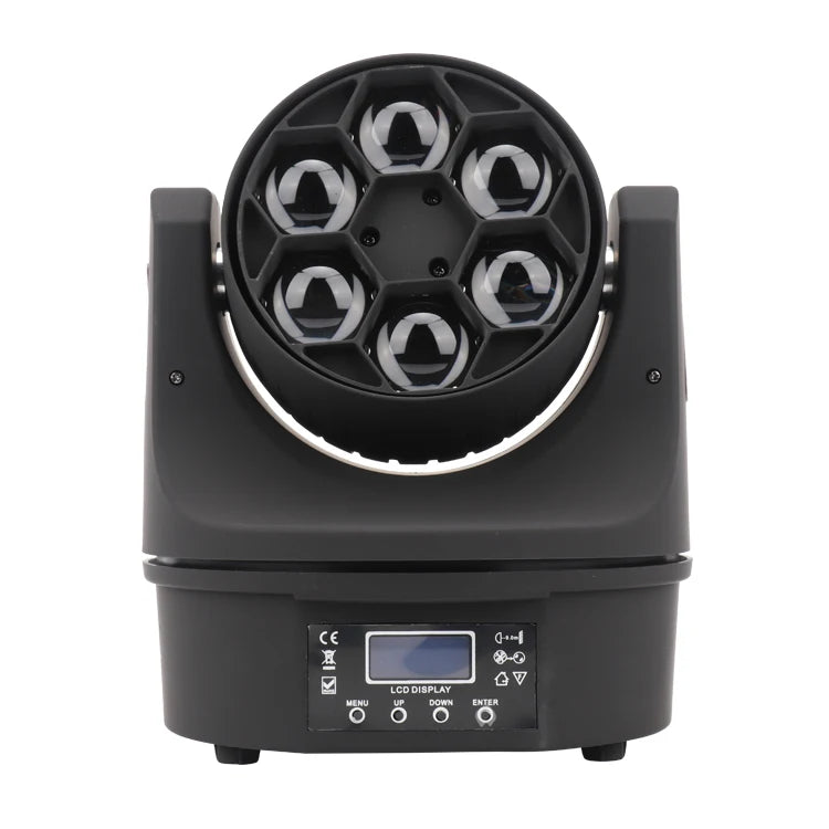 Mood Magic 6pcs*15W Rgbw Bee Eye Laser Light Concert Lighting Equipment for Performance Decoration