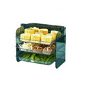 2026 New Kitchen Household Multi-layer Side Dish Rack Creative Plate Multi-function Rack Drain Dish Preparation Artifact
