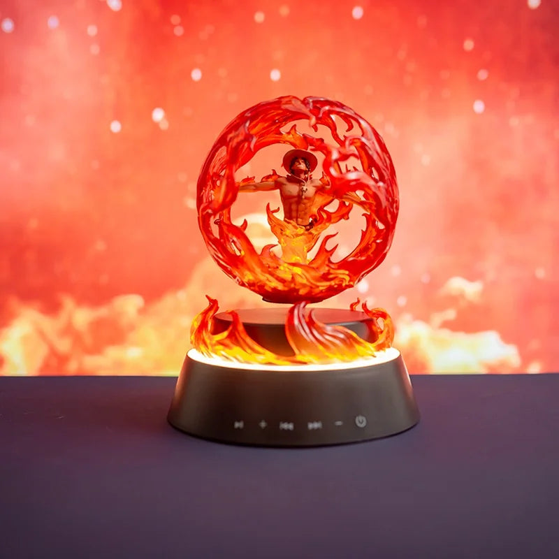 Magnetic Levitation Floating OEM ODM Custom LED Stunning Model Doll Gift Collection Figure Ace Anime Figure Action