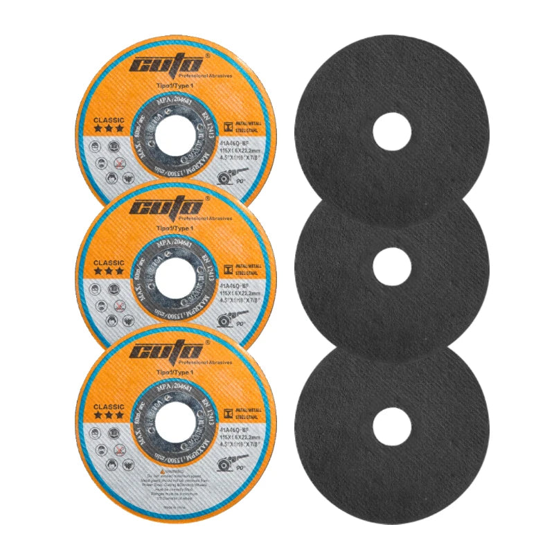 115*1.6*22.23 mm Carbon Steel Cutting Discs (Abrasive Cutting Discs) for Cutting Carbon Steel