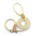 Eco-Friendly Dog Leashes Set Training Tool Featuring Leather Polyester Custom Heavy-Duty Nylon Dog Collars & Leashes