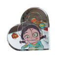Professional Manufacture K9 Blank Photo Heart Glass Custom Color Printing Transparent Ornament Crystal Other Crystal Crafts