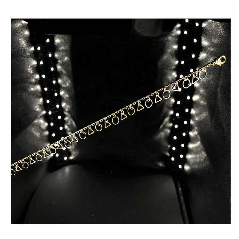 BMZ 2025 New 316L Stainless Steel Ankle Bracelet Ankle Bracelets New
