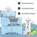 2023 New Designed 2.1 Hair Fill up Rich in Proteins Keratin Silk Amino Acids 1:1 Mix Long Lasting Ultra Nourishing for Damaged