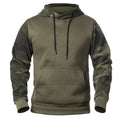 2025 New Color Block Design Camo Hoodie Fashion Outdoor Hoodie Wholesale Polyester Camo Hoodie