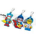 Custom Personalized 3D Soft PVC Bag Charm Accessories Cartoon Anime Figures & Marvel Keychain Promotional Business Gifts