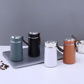 Wholesale Custom 350ml Double Wall Stainless Steel Vacuum Travel Cup Portable Insulated Thermos for Hot Water Business Gifts