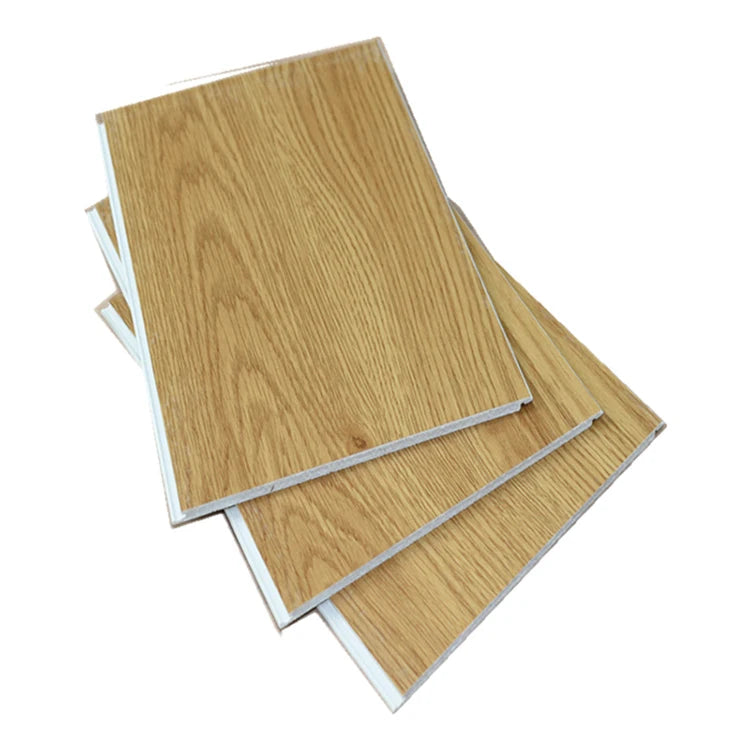 Luxury Binyl Rigid Lvt Plank Wood Grain Lvp Flooring Piso Vinyl Spc Click Interlock Flooring Tile Waterproof