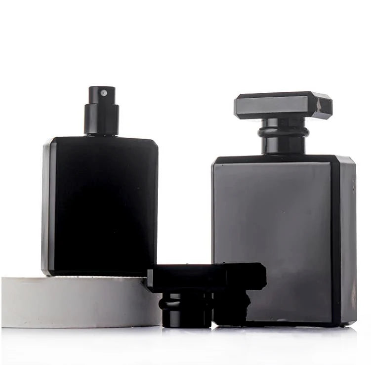 Custom 30ml 50ml 100ml Mens  Empty Fragrance Perfume Spray Bottles and Packaging