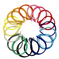 100pcs 20 Colors Fabric Covered Metal Headband Wholesale 5mm DIY Crafts Hairband for Girls Kids Headwear Hair Accessories