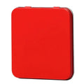RTS 96*96*8mm Custom Logo Printing Square Metal Tea Tin Box Biscuit Gift Two-Piece Tin Box for Food Packaging