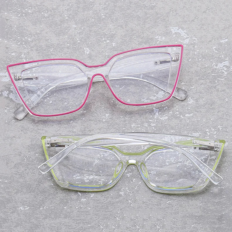 Wholesale Eyeglass Frames Blue Light Blocking Glasses Acetate Color Anti-glare Glasses