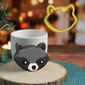Sweet Sugarbelle Animal Raccoon Badger Fondant Biscuit Dough Cutter Mold and Cookie Cutter Template Stencil Set