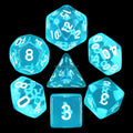 Clear Acrylic Dice Polyhedral for Dnd Rpg  Board or Card Games Wholesale Dungeons and Dragons Dice Set