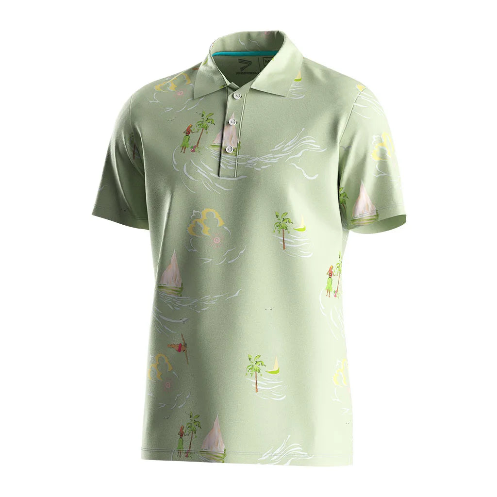 Odm Sublimation Polo Floral Hawaii for Plus Size Beach Wear Hawaiian Shirts Wholesale