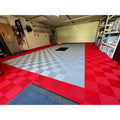 Rigid Modular Colorful Interlocking Garage Floor Tiles Industrial Plastic Garage Flooring Mats for Car Care/plastic Floor Tiles