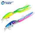 24cm 44g  Hard Artificial Bait 3D Eyes Fishing Wobblers Squid Skirts Hard Lure Stick Bait Fishing Lure