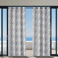 Amity  European  Print Waterproof Curtain 100% Polyester Blackout Insulated Stylish Outdoor Curtain