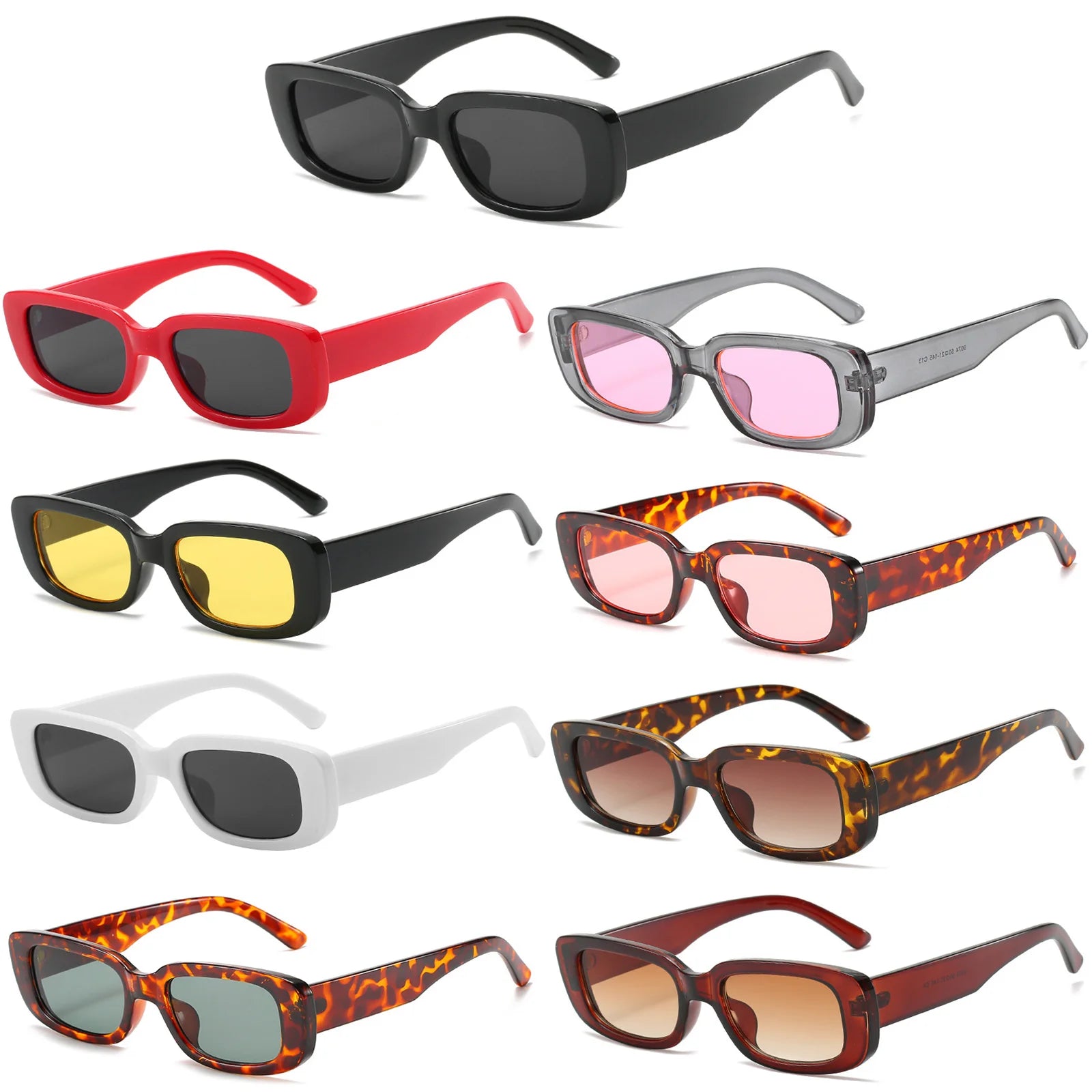Wholesale Cheap Sunglasses Prices Ladies Uv400 Custom Logo Rectangle Womens Sunglasses Trendy for Women