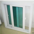 Modern Stainless Steel North American Latest UPVC Plastic Sliding Glass Windows Heat Insulation Waterproof Customized Size