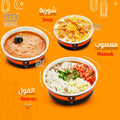 Factory Disposable 3100ml Heatable Paper Food Bowl Huge Capacity for Noodle Rice Salad Induction Cooker