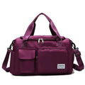 Outdoor Sports Yoga Bag Waterproof Oxford Cloth Duffel Bag Large Capacity Travel Bag With Shoe Compartment