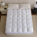 100% Polyester 700GSM Mattress Pad Black Dark Grey Blue White Skirt-Bedspreads Coverlets for Twin Full Queen King Sizes for Home