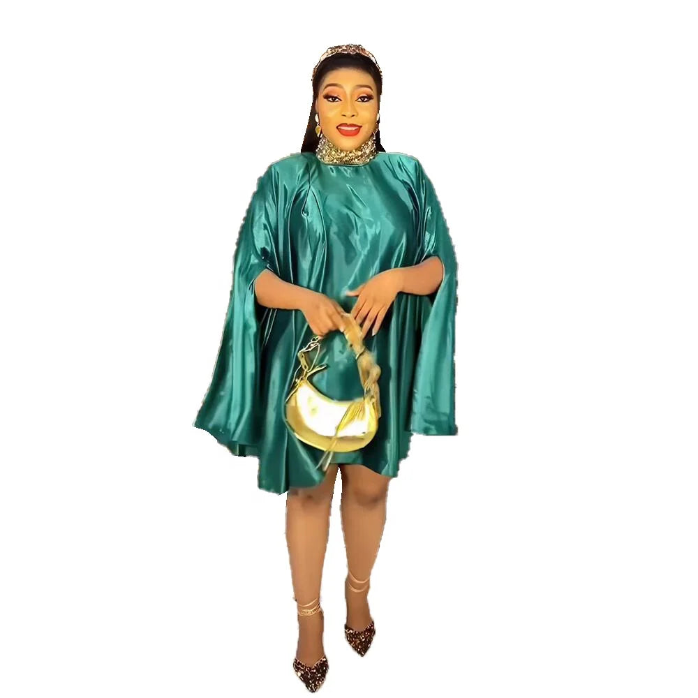 2024 Dresses for Women 2023 Rayon Latest African Dress Styles Rhinestone African Dress Women Skirts